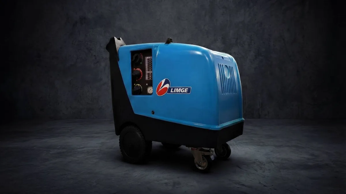 Hidrolimpiadora industrial de agua caliente Serie NAC ECO con cuadro electrónico