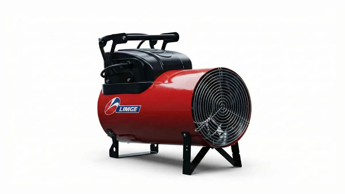 Generador de aire caliente eléctrico Serie LEK en formato portátil